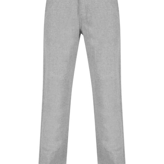 Trousers Maulua Cotton Linen Straight Leg Trousers in Grey / S/30 - Tokyo Laundry